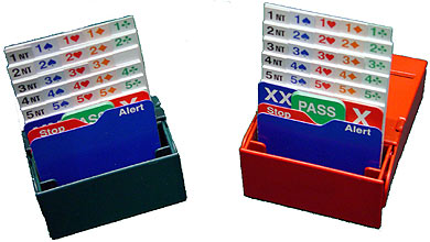 Foldaway Bidding boxes